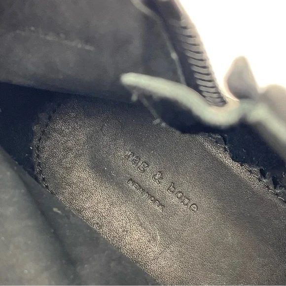 Rag & Bone Aston Asphalt Leather Suede Bootie - Picture 15 of 15